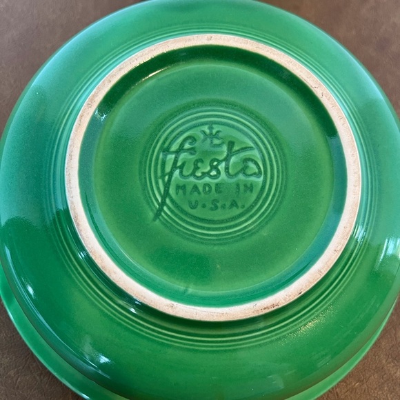 Vintage Fiesta Bowl - Medium Green Color - Picture 4 of 7